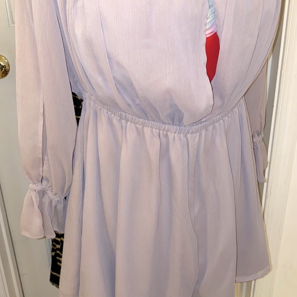 ASOS DESIGN Off Shoulder Romper With Cut Out Detail - Picture 12 of 12